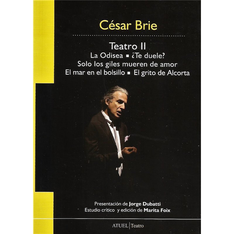 Libro. TEATRO II - CÉSAR BRIE