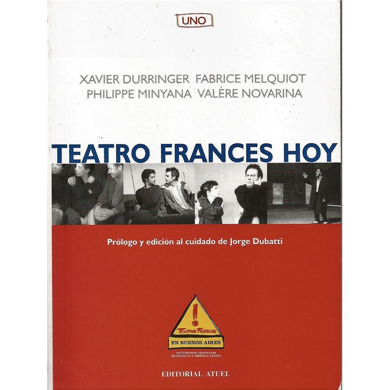 Libro. TEATRO FRANCES HOY - UNO