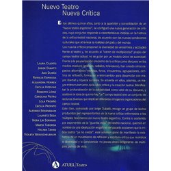 Libro. NUEVO TEATRO NUEVA CRÍTICA - Compilación Jorge Dubatti