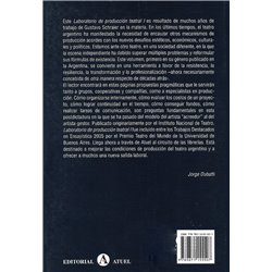 Libro. LABORATORIO DE PRODUCCIÓN TEATRAL 1