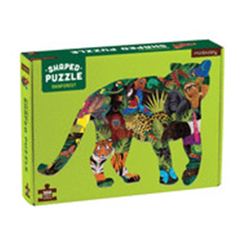 Rompecabezas. Rainforest 300 Piece Shaped Scene Puzzle