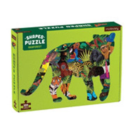 Rompecabezas. Rainforest 300 Piece Shaped Scene Puzzle