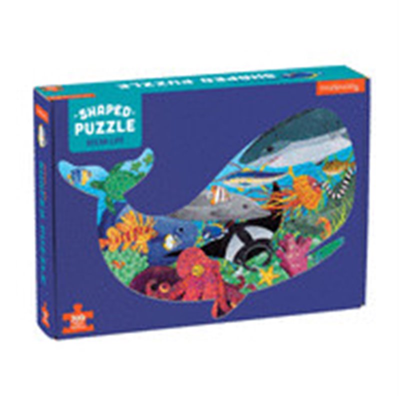 Rompecabezas. Ocean Life 300 Piece Shaped Scene Puzzle