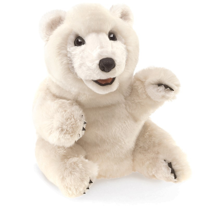 Títere. OSO POLAR SENTADO