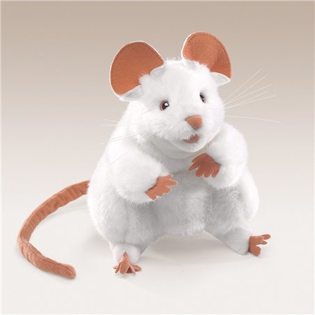 Títere. RATÓN BLANCO