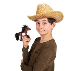 Títere de dedo. MINI CABALLO