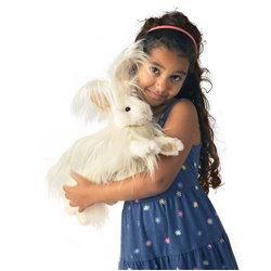 Títere. CONEJO ANGORA