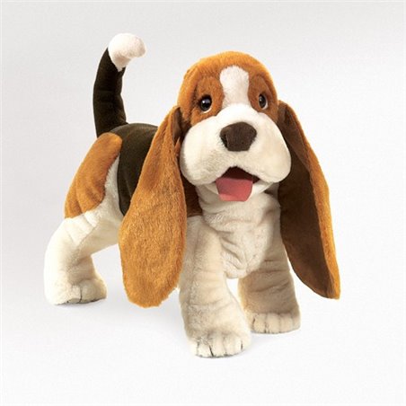Títere. PERRITO BASSET HOUND