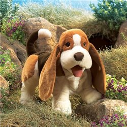 Títere. PERRITO BASSET HOUND