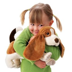 Títere. PERRITO BASSET HOUND