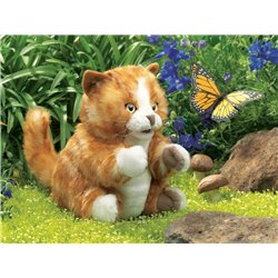 Títere. GATO NARANJA BEBÉ