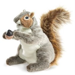 Títere. ARDILLA GRIS