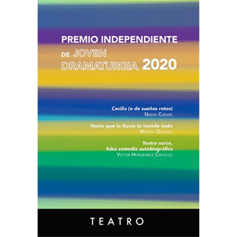 Libro. Premio Independiente de Joven Dramaturgia 2020