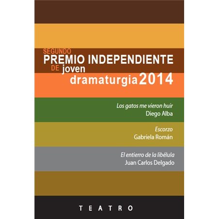 Libro. Premio Independiente de Joven Dramaturgia 2014