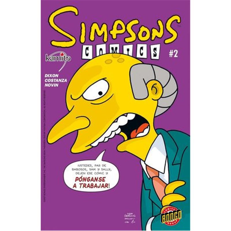 Cómic. SIMPSONS COMICS 2