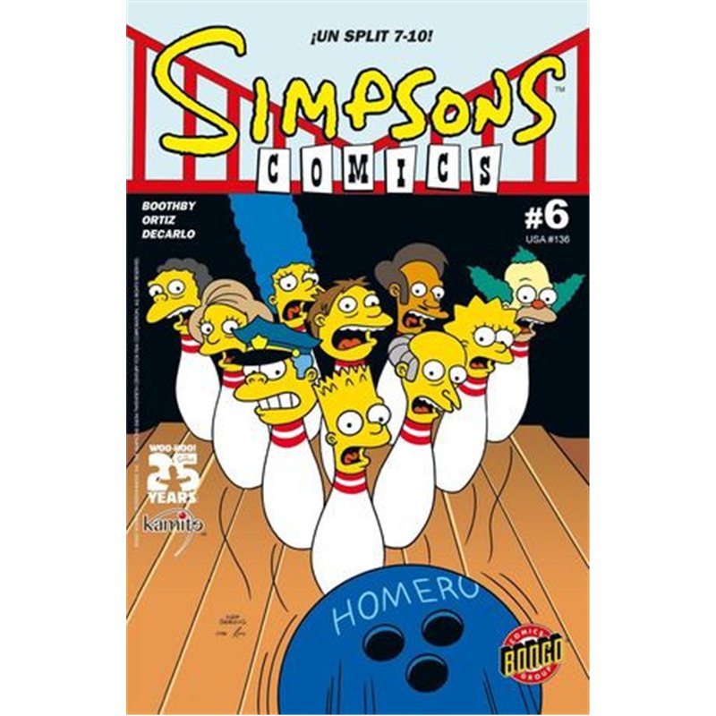 Cómic. SIMPSONS CÓMICS 6