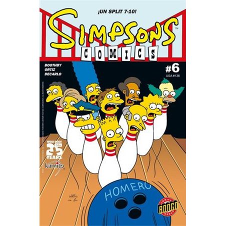 Cómic. SIMPSONS CÓMICS 6