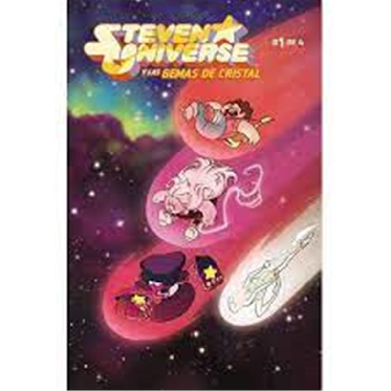Cómic. STEVEN UNIVERSE Y LAS GEMAS DE CRISTAL. 1 de 4
