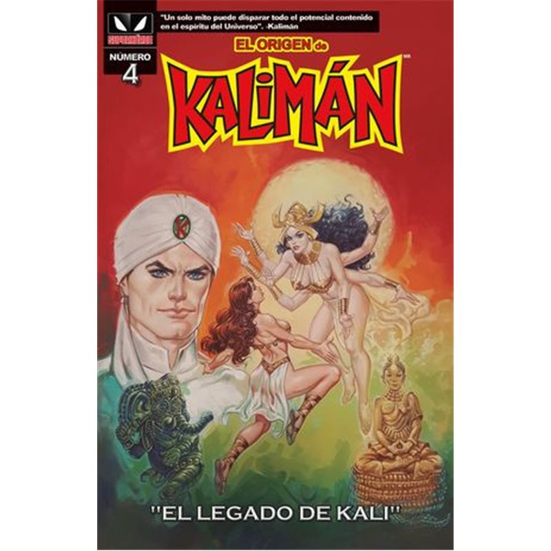 Cómic. El origen de Kalimán. "El legado de Kali" 4