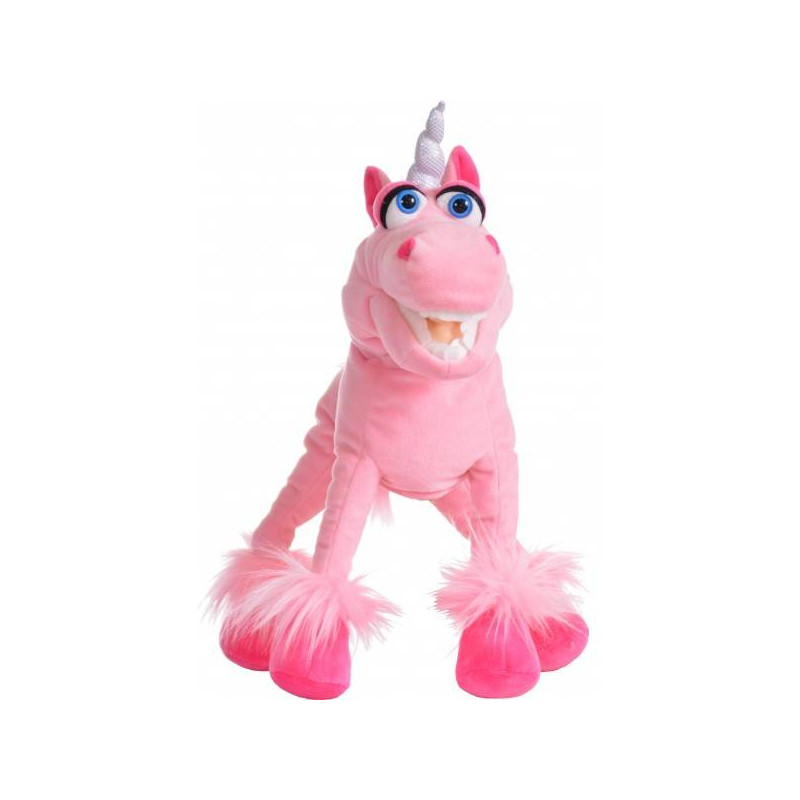 Títere. ROSA UNICORNIO
