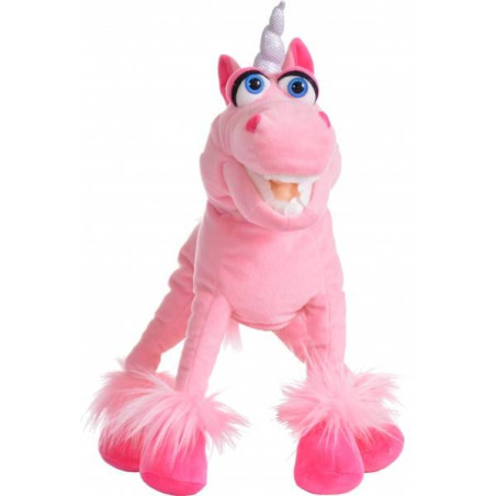 Títere. ROSA UNICORNIO