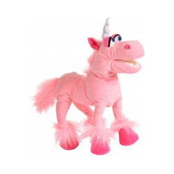 Títere. ROSA UNICORNIO