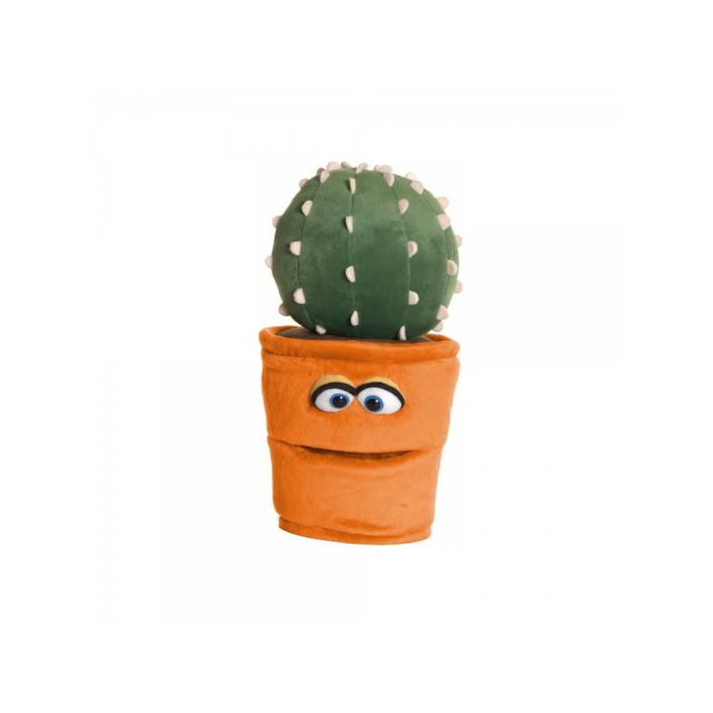 Títere. MACETA CON CACTUS