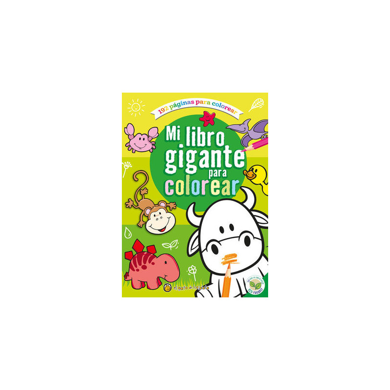 Libro. MI LIBRO GIGANTE PARA COLOREAR