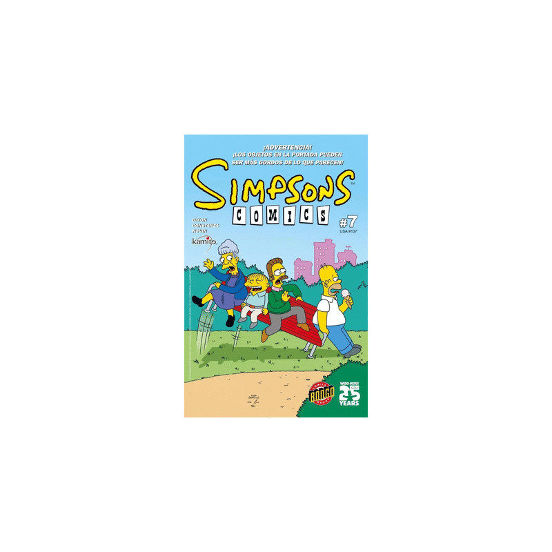 Cómic. SIMPSONS COMICS No. 7