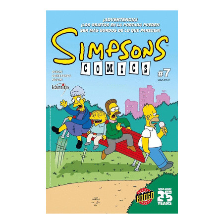 Cómic. SIMPSONS COMICS No. 7