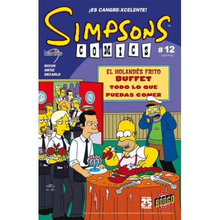 Cómic. SIMPSONS COMIC No. 12