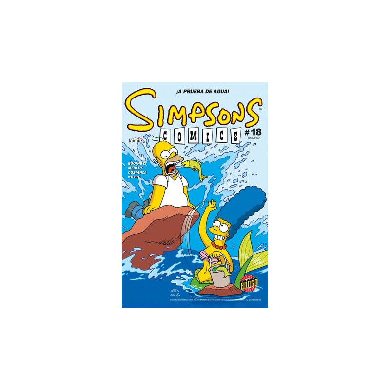 Cómic. SIMPSONS COMICS No. 18