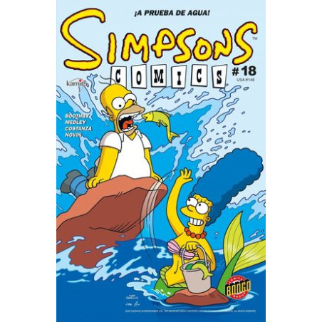 Cómic. SIMPSONS COMICS No. 18