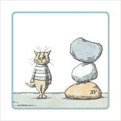 Juego de memoria. CATS. Edward Gorey