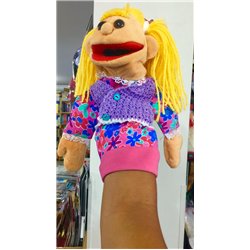 Títere de medio cuerpo. NIÑA