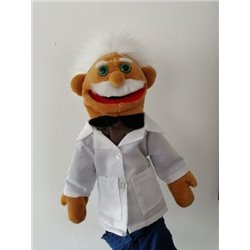 Títere de medio cuerpo. CIENTÍFICO EINSTEIN