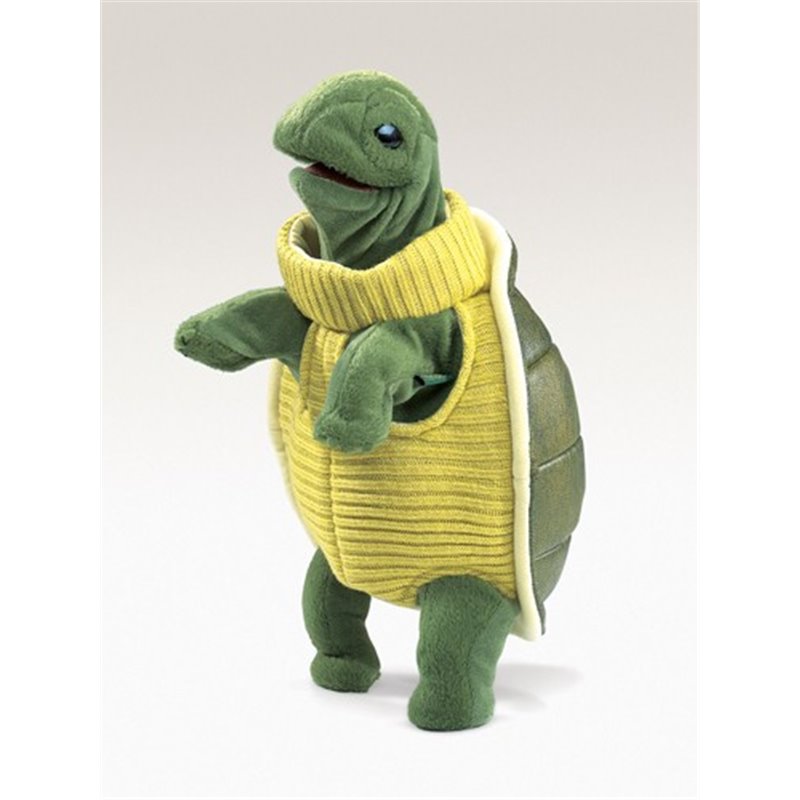 Títere. TORTUGA CON CUELLO DE TORTUGA
