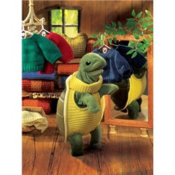 Títere. TORTUGA CON CUELLO DE TORTUGA