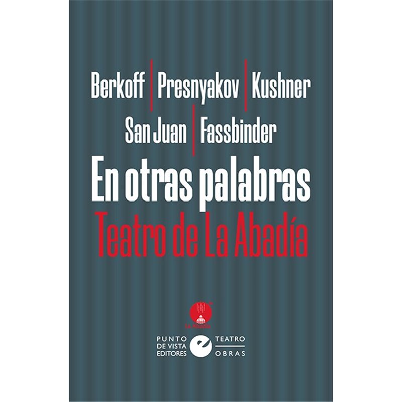 Libro. EN OTRAS PALABRAS. TEATRO DE LA ABADÍA