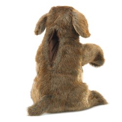 Títere. PERRO SENTADO