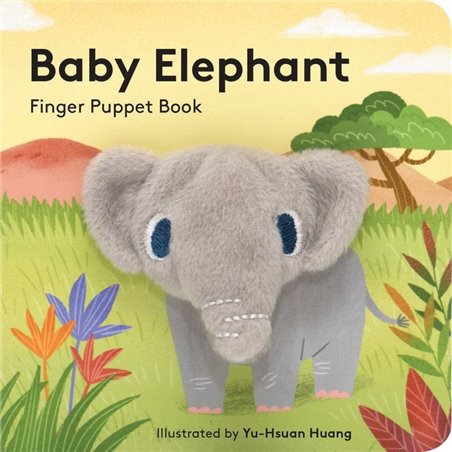 Libro. BABY ELEPHANT - FINGER PUPPET BOOK