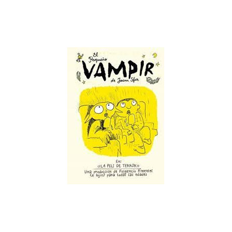 Libro. EL PEQUEÑO VAMPIR. LA PELI DE TERROR