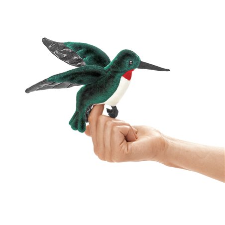 Títere de dedo. MINI COLIBRÍ