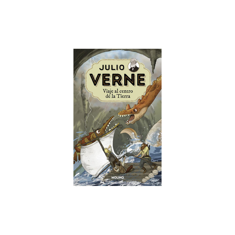 Libro. VIAJE AL CENTRO DE LA TIERRA. Julio Verne
