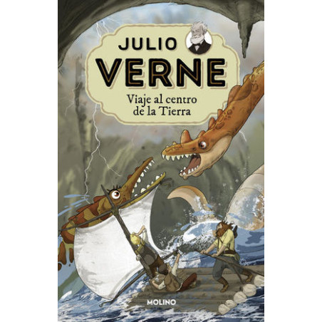 Libro. VIAJE AL CENTRO DE LA TIERRA. Julio Verne