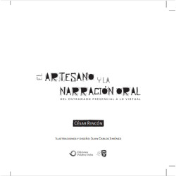 Libro. EL ARTESANO Y LA NARRACIÓN ORAL. César Rincón
