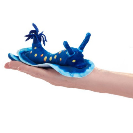 Títere. MINI NUDIBRANQUIO AZUL