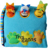 Libro de tela. TRES GATOS