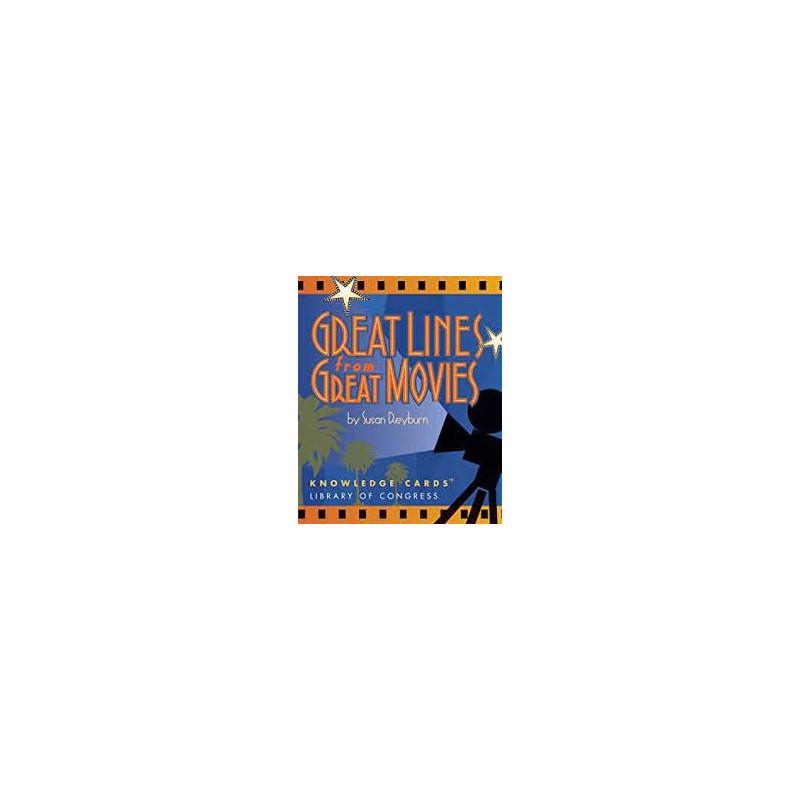 Cartas. GREAT LINES FROM GREAT MOVIES, VOL. I - Knowledge Cards