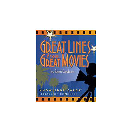 Cartas. GREAT LINES FROM GREAT MOVIES, VOL. I - Knowledge Cards